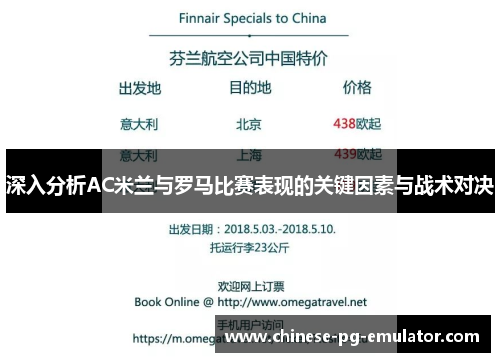深入分析AC米兰与罗马比赛表现的关键因素与战术对决